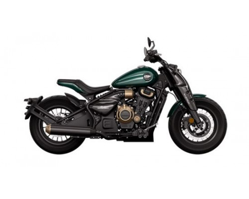 Мотоцикл CYCLONE RA600 BOBBER зеленый