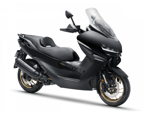 Максискутер ZONTES ZT368T-K (ZT1P79MP-A EFI 15/14 2026) ПТС (черный)