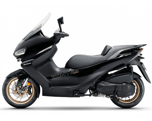 Максискутер ZONTES ZT368T-K (ZT1P79MP-A EFI 15/14 2026) ПТС (черный)