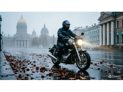 Когда пора убирать мотоцикл в гараж? Конец мотосезона в Санкт-Петербурге