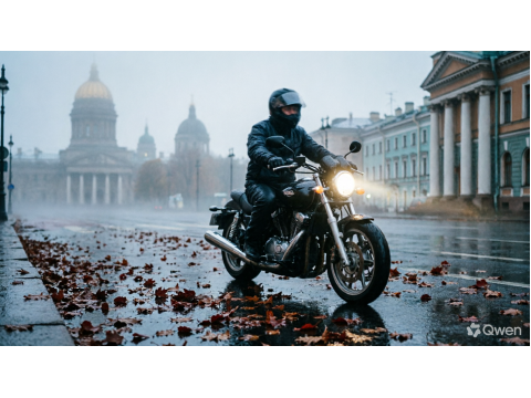 Когда пора убирать мотоцикл в гараж? Конец мотосезона в Санкт-Петербурге